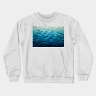 Calm blue water Crewneck Sweatshirt